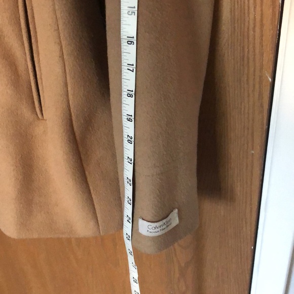 Calvin Klein Pea Coat Precious Fiber Blend - Picture 9 of 9